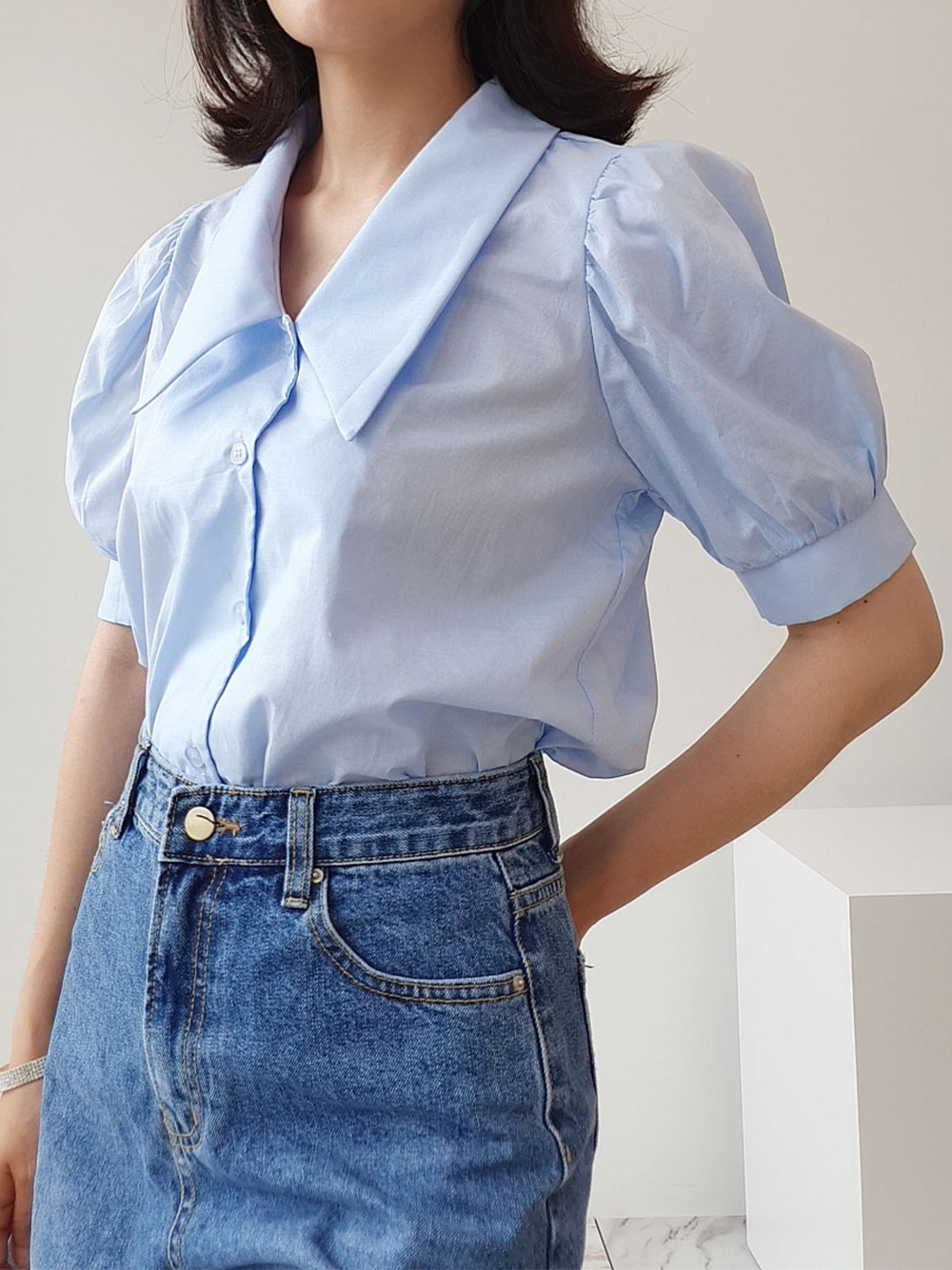 blouse model image-S1L88